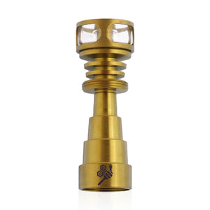 
                  
                    Load image into Gallery viewer, Honeybee Herb Titanium 6 IN 1 Cage Hybrid Dab Dab Nail
                  
                