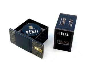 
                  
                    Load image into Gallery viewer, Benji GRIND - Aluminum Grinder + Booklet
                  
                
