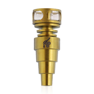 
                  
                    Load image into Gallery viewer, Honeybee Herb Titanium 6 IN 1 Cage Hybrid Dab Dab Nail
                  
                