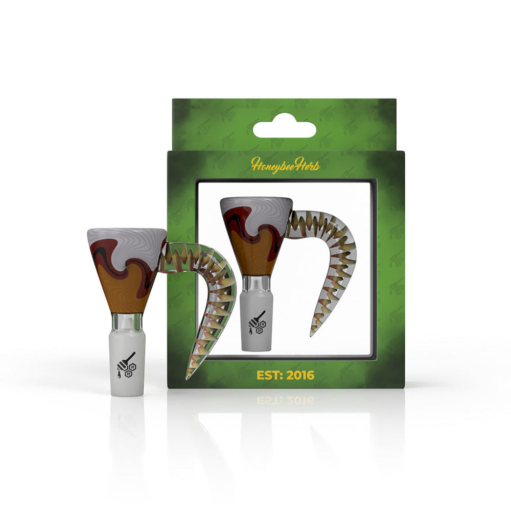 
                  
                    Load image into Gallery viewer, MARTINI SPLASH HORN PULL BONG SLIDE
                  
                