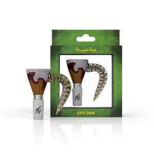 
                  
                    Load image into Gallery viewer, MARTINI SPLASH HORN PULL BONG SLIDE
                  
                