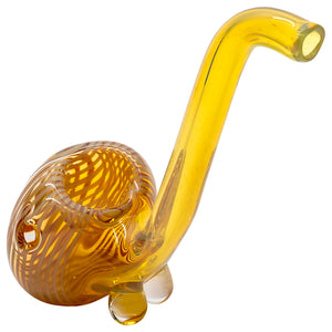 
                  
                    Load image into Gallery viewer, LA Pipes &amp;quot;Flaco&amp;quot; Skinny Glass Sherlock Pipe
                  
                