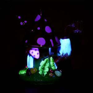 
                  
                    Load image into Gallery viewer, Shroom Forest Fantasy Glass Dab Rig - 6.8&amp;quot; / 14mm F
                  
                
