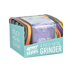 
                  
                    Load image into Gallery viewer, Pulsar Design Series Grinder with Side Art - Candy Floss / 4pc / 2.5&amp;quot;
                  
                