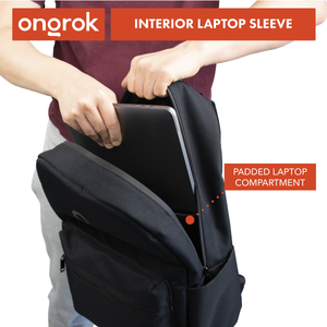 
                  
                    Load image into Gallery viewer, Ongrok Carbon-lined Backpack Smell Proof
                  
                