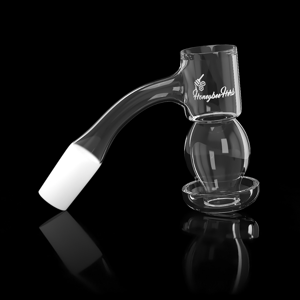 
                  
                    Load image into Gallery viewer, HONEYSUCKLE BUBBLE QUARTZ BANGER - 45° DEGREE | BL
                  
                