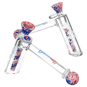 
                  
                    Load image into Gallery viewer, Grateful Dead Wig Wag Hammer Bubbler - 6.25&amp;quot; / 14mm F
                  
                