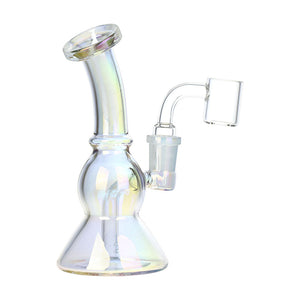 
                  
                    Load image into Gallery viewer, Ease Your Mind Mini Glass Dab Rig - 5.75&amp;quot; / 14mm F / Colors Vary
                  
                