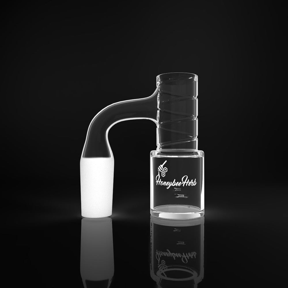 
                  
                    Load image into Gallery viewer, HONEY CHAMBER WHIRLWIND QUARTZ BANGER - 90° DEGREE | BL
                  
                