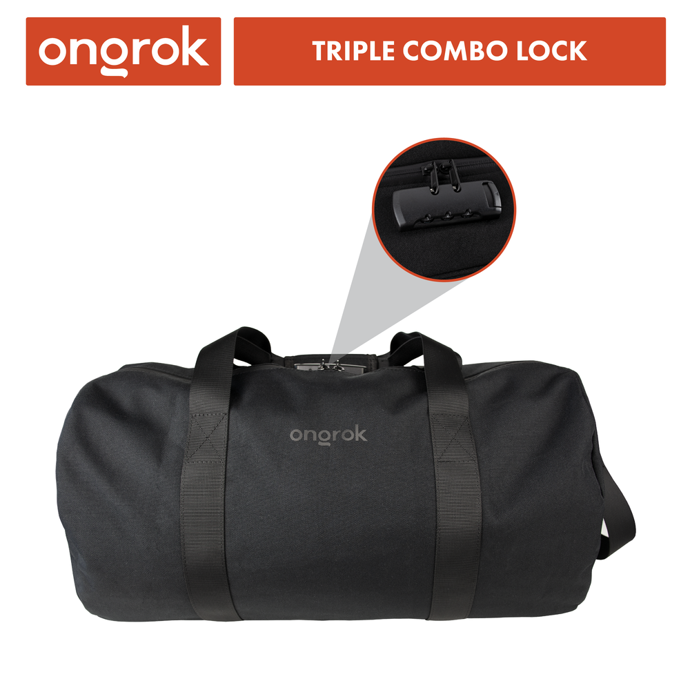 
                  
                    Load image into Gallery viewer, Ongrok Carbon-lined Smell Proof Duffle Bag
                  
                