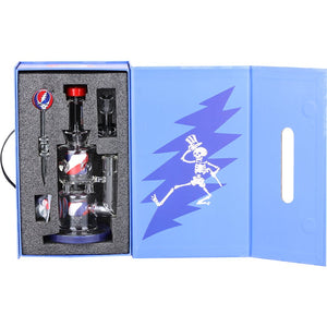 
                  
                    Load image into Gallery viewer, Grateful Dead x Pulsar Stealied Out Dab Rig Set - 9&amp;quot; / 14mm F
                  
                