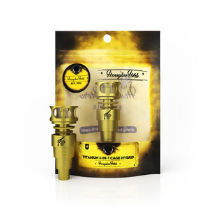
                  
                    Load image into Gallery viewer, Honeybee Herb Titanium 6 IN 1 Cage Hybrid Dab Dab Nail
                  
                
