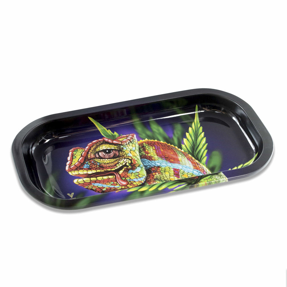 
                  
                    Load image into Gallery viewer, Cloud 9 Chameleon Metal Rollin&amp;#39; Tray
                  
                