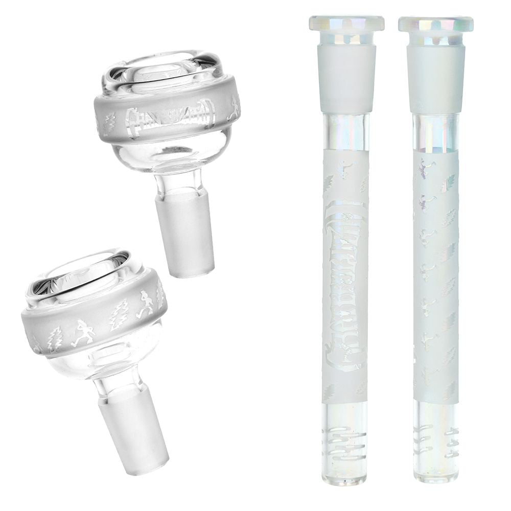 
                  
                    Load image into Gallery viewer, Grateful Dead x Pulsar Bolts And Skellies Straight Tube Water Pipe-15.5&amp;quot;/14mm F
                  
                