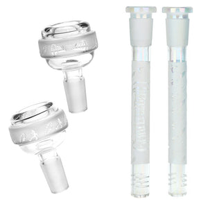 
                  
                    Load image into Gallery viewer, Grateful Dead x Pulsar Bolts And Skellies Straight Tube Water Pipe-15.5&amp;quot;/14mm F
                  
                