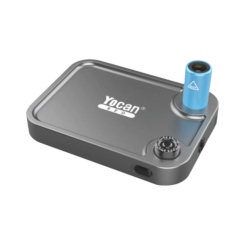 
                  
                    Load image into Gallery viewer, Yocan Red Slate 2-in-1 Torch And Tray | 5.7&amp;quot; x 4.1&amp;quot;
                  
                