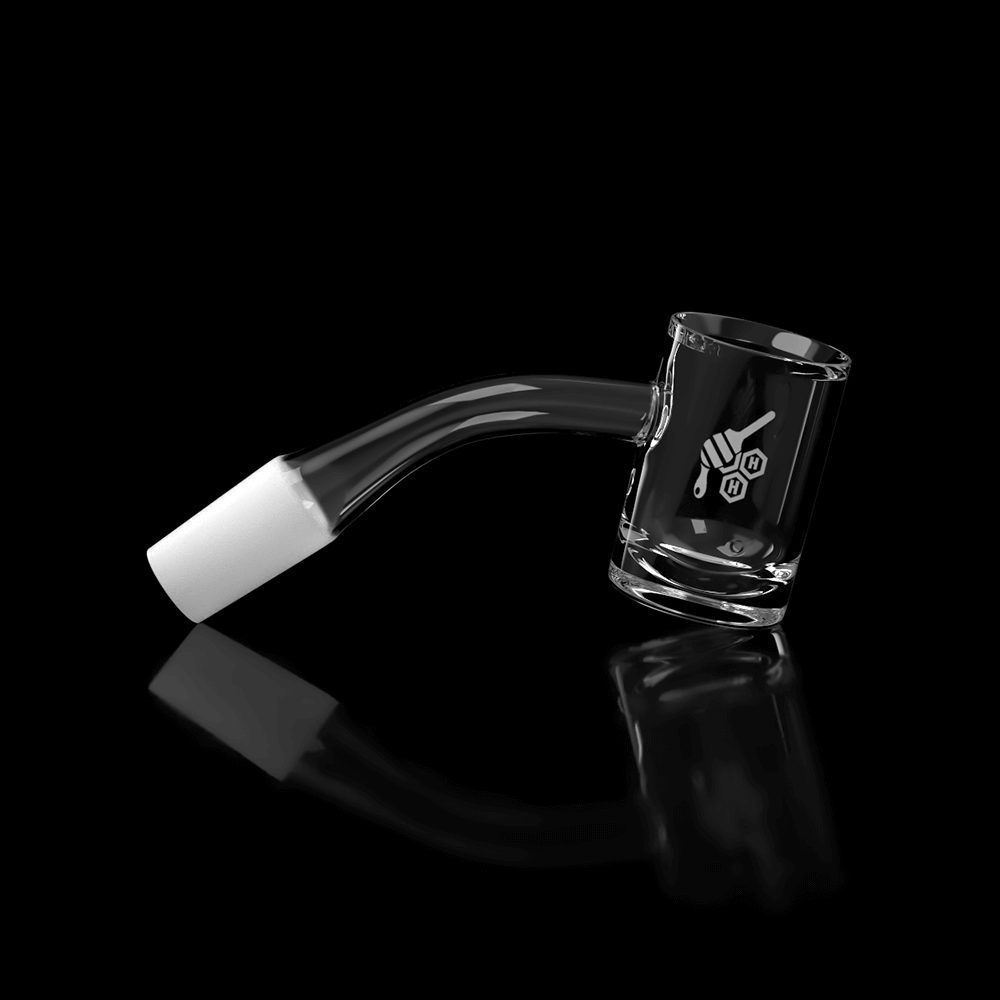 
                  
                    Load image into Gallery viewer, HONEY HYBRID QUARTZ BANGER - 45° DEGREE | YL
                  
                