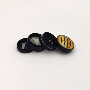 
                  
                    Load image into Gallery viewer, High Society - 4 PC 40mm Ceramic Teflon Coated Grinder - Gold
                  
                
