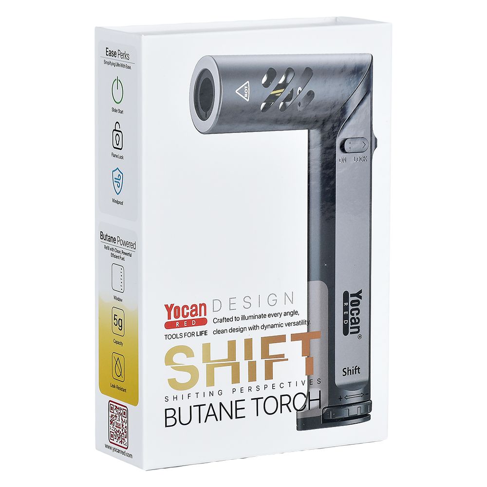 
                  
                    Load image into Gallery viewer, Yocan Red Shifty Single Jet Torch Lighter
                  
                