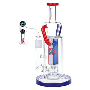 
                  
                    Load image into Gallery viewer, Grateful Dead Cascade Waterfall Recycler Rig Set - 9&amp;quot; / 14mm F
                  
                