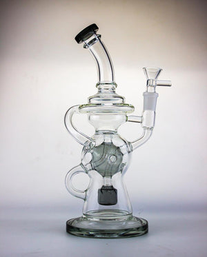 
                  
                    Load image into Gallery viewer, Recycler Style Water Pipe with Perc 5.8&amp;quot;
                  
                
