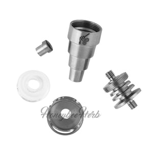 
                  
                    Load image into Gallery viewer, Honeybee Herb Titanium 6 IN 1 Cage Hybrid Dab Dab Nail
                  
                