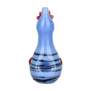 
                  
                    Load image into Gallery viewer, A Fowl Most Friendly Glass Hand Pipe - 4.5&amp;quot; / Colors Vary
                  
                