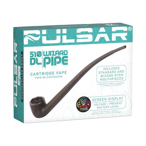 
                  
                    Load image into Gallery viewer, Pulsar 510 DL Wizard Pipe Variable Voltage Cartridge Vape | 650mAh
                  
                