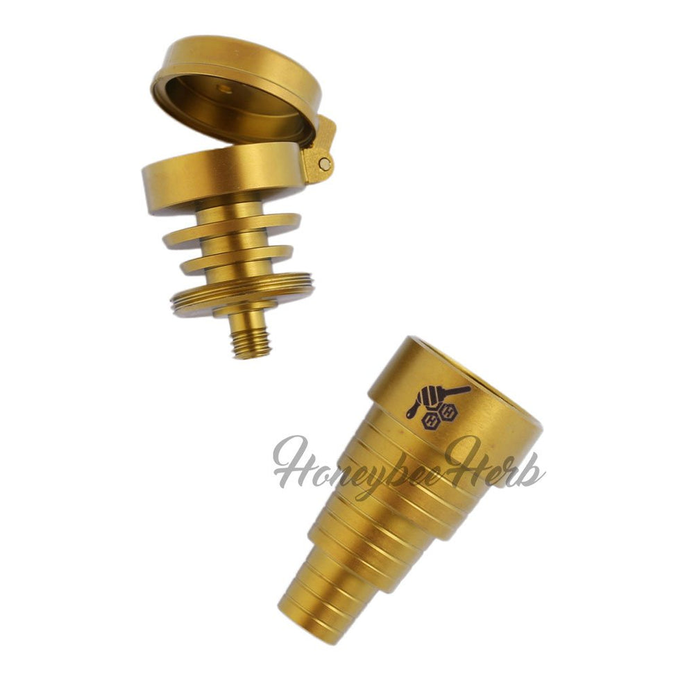 
                  
                    Load image into Gallery viewer, TITANIUM 6 IN 1 CARB CAP DAB NAIL
                  
                