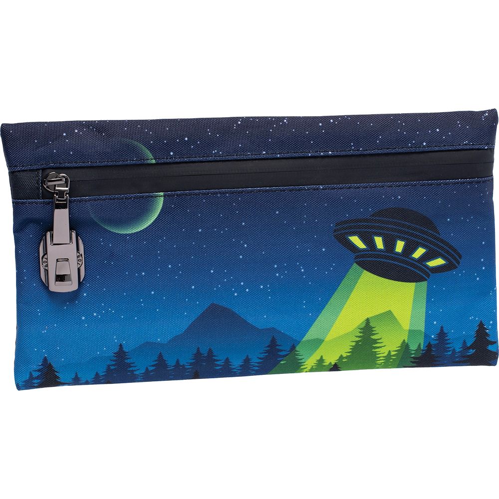 
                  
                    Load image into Gallery viewer, Smell Proof Zippered Fabric Pouch | 11&amp;quot; x 6&amp;quot;
                  
                