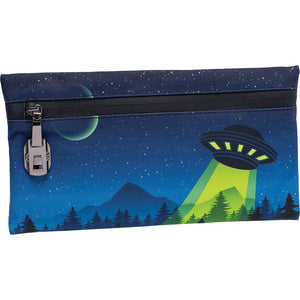 
                  
                    Load image into Gallery viewer, Smell Proof Zippered Fabric Pouch | 11&amp;quot; x 6&amp;quot;
                  
                