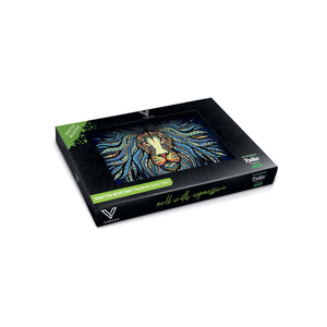 
                  
                    Load image into Gallery viewer, Tribal Lion Glass Rollin&amp;#39; Tray
                  
                