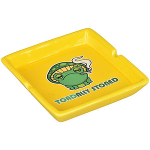 
                  
                    Load image into Gallery viewer, Toadally Stoned Ceramic Ashtray
                  
                
