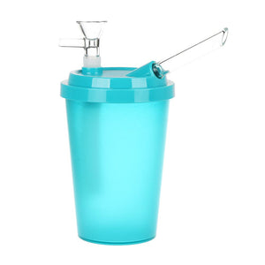 
                  
                    Load image into Gallery viewer, Secret Sip Coffee Cup Acrylic Bubbler - 7&amp;quot; / 14mm F / Colors Vary
                  
                