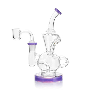 
                  
                    Load image into Gallery viewer, Air Bender Bubble-Cycler Concentrate Rig - Slime Purple
                  
                