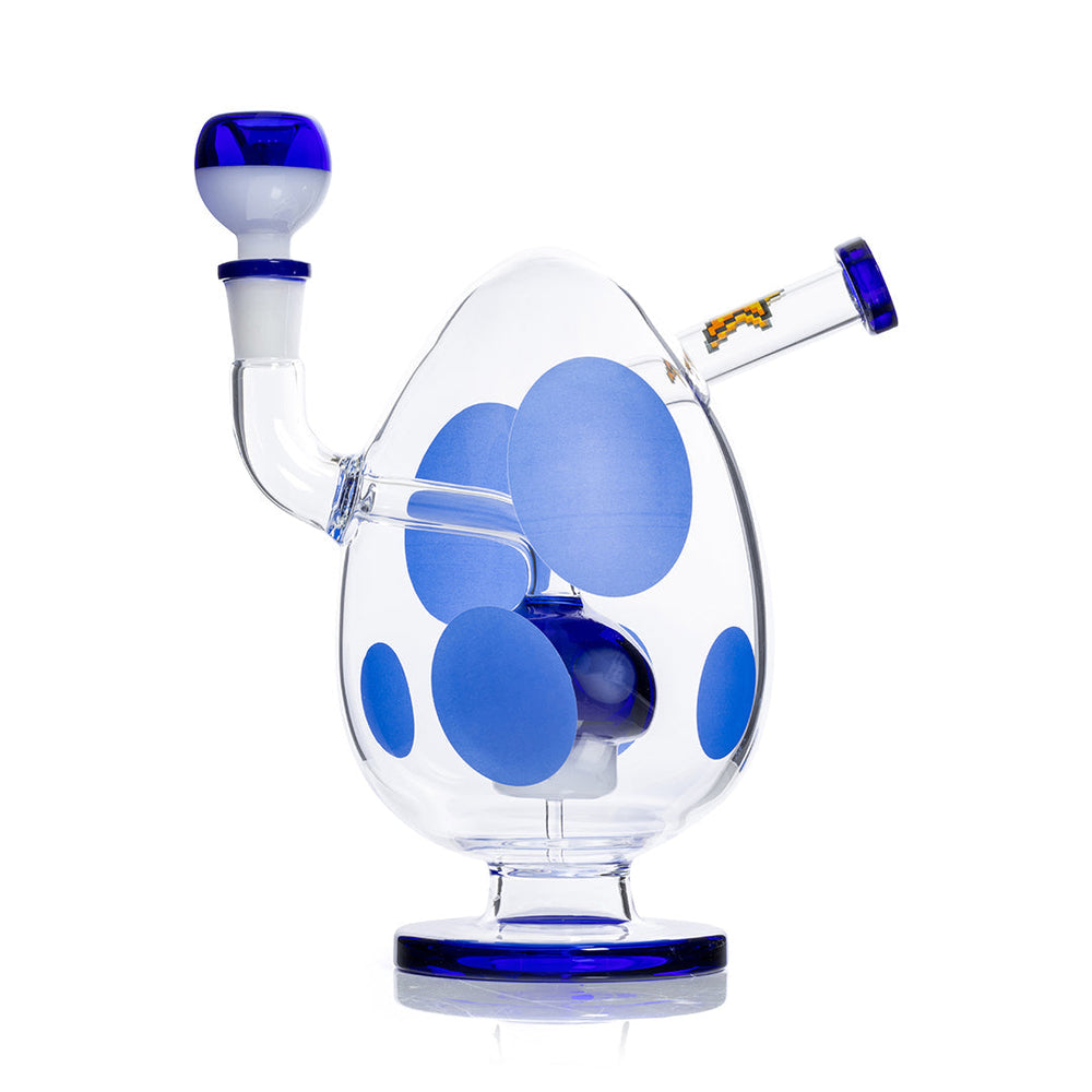 
                  
                    Load image into Gallery viewer, HEMPER - Spotted Egg XL Bong 9&amp;quot;
                  
                