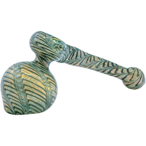 
                  
                    Load image into Gallery viewer, Full Rake Fumed Hammer Bubbler Pipe 6&amp;quot;
                  
                