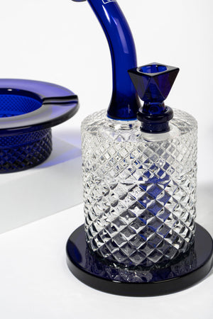 
                  
                    Load image into Gallery viewer, Vintage Style Ceramic Ashtray - Cobalt
                  
                