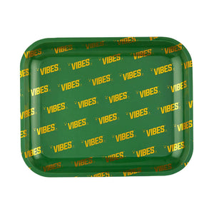 
                  
                    Load image into Gallery viewer, VIBES Signature Metal Rolling Tray
                  
                