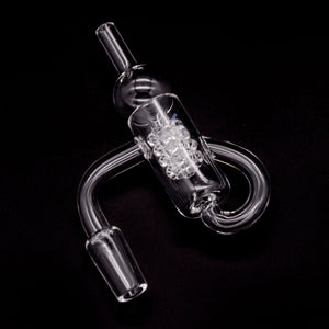 
                  
                    Load image into Gallery viewer, HONEY RECYCLER QUARTZ BANGER | YL
                  
                