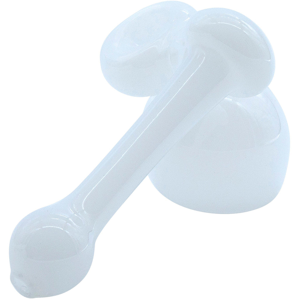 
                  
                    Load image into Gallery viewer, Ivory Sidecar Glass Sidecar Bubbler Pipe
                  
                