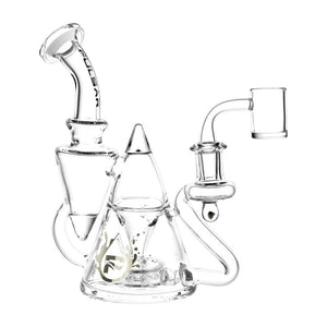 
                  
                    Load image into Gallery viewer, Tea Pot Recycler Rig - 7.75&amp;quot; / 14mm F / Clear
                  
                