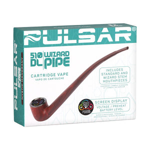
                  
                    Load image into Gallery viewer, Pulsar 510 DL Wizard Pipe Variable Voltage Cartridge Vape | 650mAh
                  
                