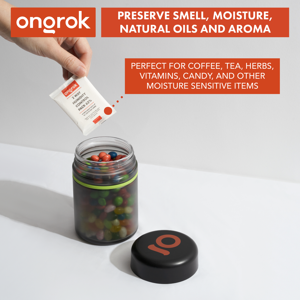 
                  
                    Load image into Gallery viewer, Ongrok 500ml Child Resistant Jars, 2 pack
                  
                