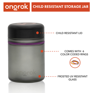 
                  
                    Load image into Gallery viewer, Ongrok 500ml Child Resistant Jars, 2 pack
                  
                