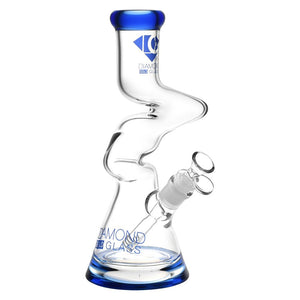 
                  
                    Load image into Gallery viewer, Gold Zong Beaker Water Pipe - 11&amp;quot; / 14mm F / Colors Vary
                  
                