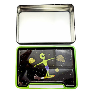 
                  
                    Load image into Gallery viewer, Alien Doobie Surfer Rolling Tray Box - 8&amp;quot;x5.75&amp;quot;
                  
                