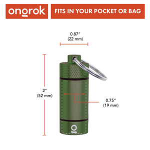 
                  
                    Load image into Gallery viewer, Ongrok Small Storage Keychain
                  
                