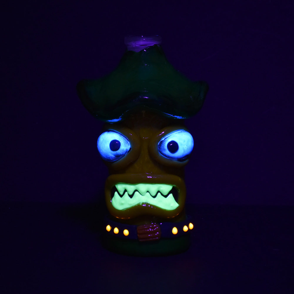 
                  
                    Load image into Gallery viewer, Shroom Monster Glass &amp;amp; Enamel Ash Catcher - 4.75&amp;quot; / 14mm M / 90D / Colors Vary
                  
                