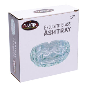 
                  
                    Load image into Gallery viewer, Exquisite Faceted Glass Ashtray - Crystal Clear
                  
                